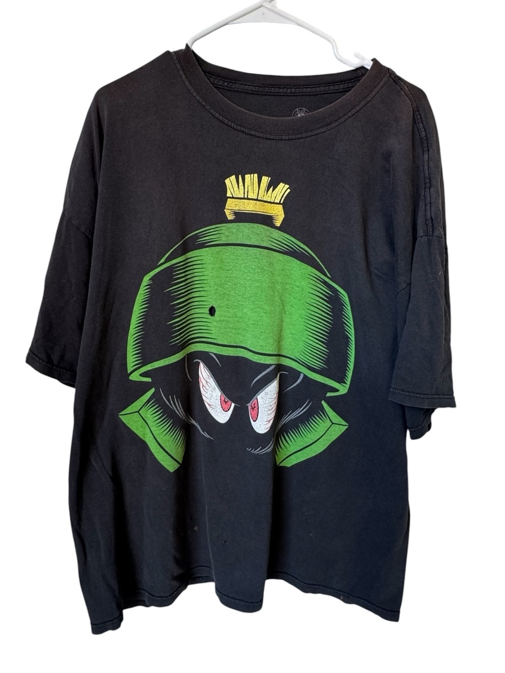 Vintage Faded Black Looney Tunes Marvin the Martian Graphic Men’s XXL FAIR